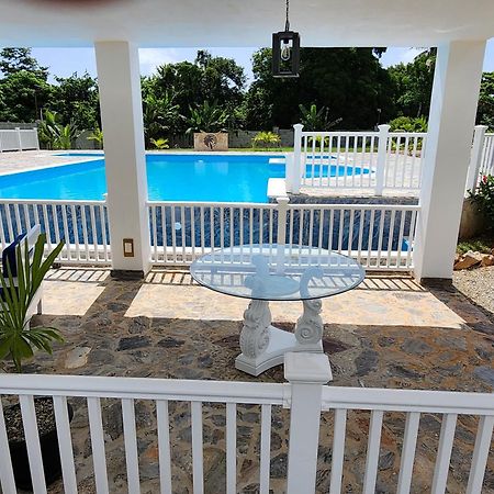 Bella Villa Room With Large Pool And Close To Beach Las Galeras Bagian luar foto