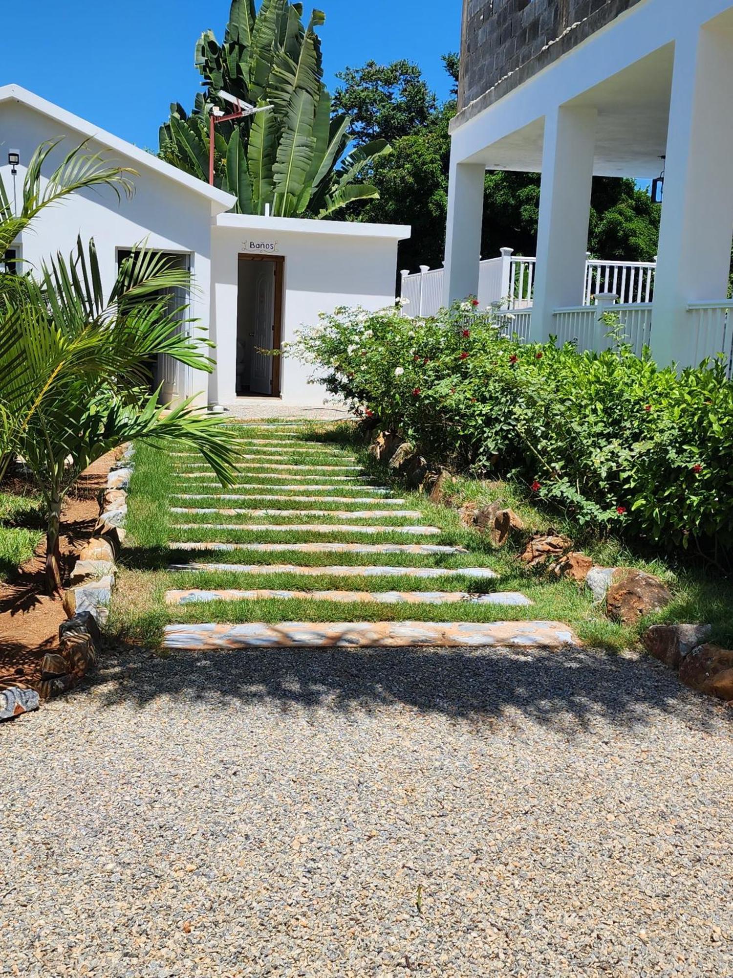 Bella Villa Room With Large Pool And Close To Beach Las Galeras Bagian luar foto
