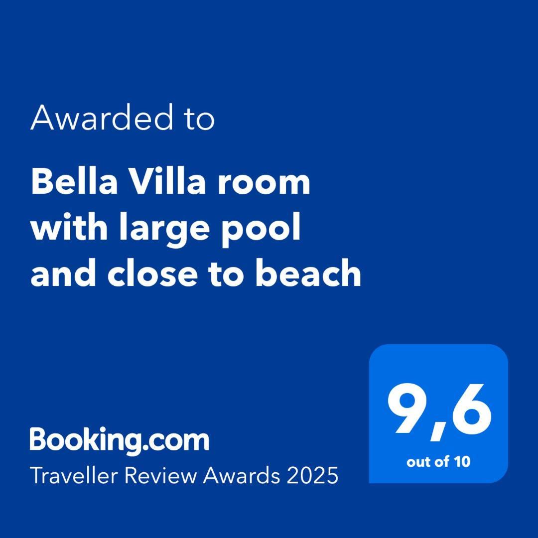 Bella Villa Room With Large Pool And Close To Beach Las Galeras Bagian luar foto